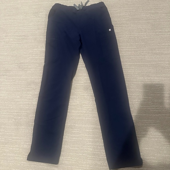 Tall long navy scrub pant set - Picture 2 of 7